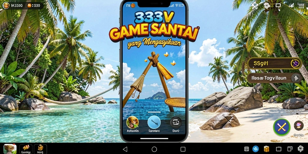 Screenshot gameplay <strong>333V</strong> yang penuh warna dan seru.
