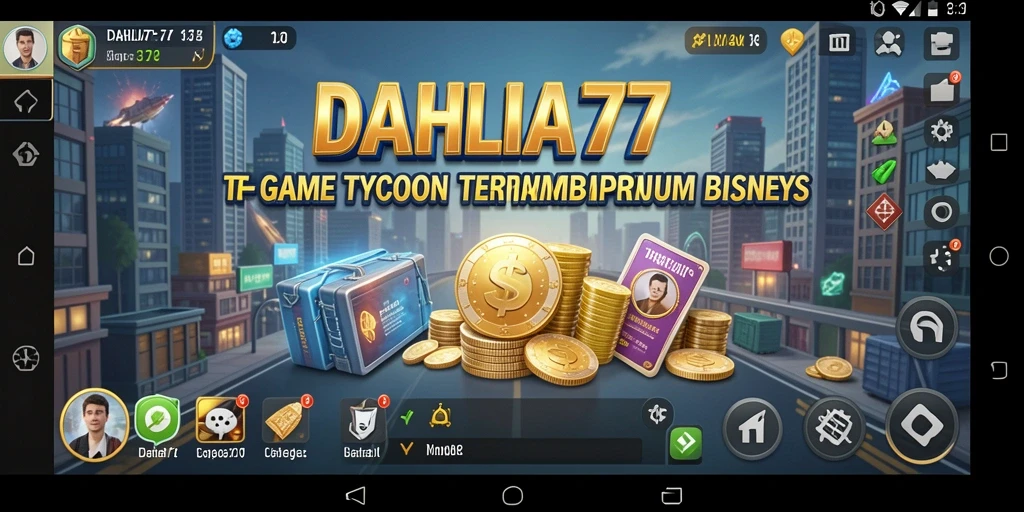 Tampilan gameplay DAHLIA77 yang menarik dan interaktif.