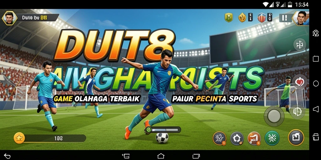Tampilan menarik dari gameplay DUIT8 dalam atmosfer olahraga.