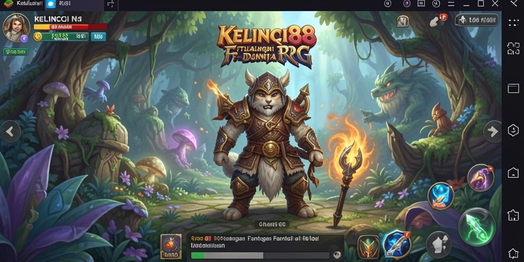 Tampilan gameplay KELINCI88 yang mengesankan dan penuh aksi.