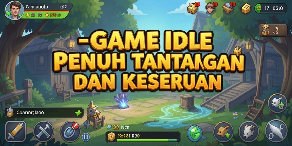 Tampilan gameplay N32 yang menawan dan interaktif dalam genre Idle.