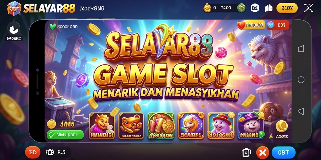 Tampilan seru gameplay Slot di SELAYAR88.