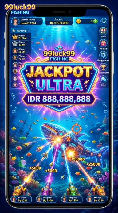 Tampilan halaman utama aplikasi 99luck99 yang menarik.